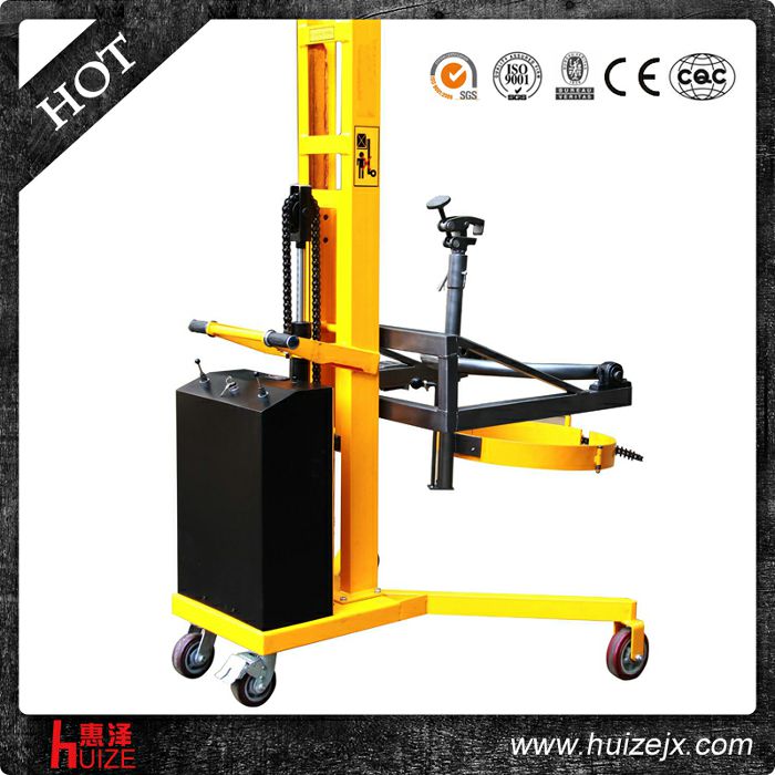 半電動油桶車（直角腿，夾鐵桶翻轉(zhuǎn)）2