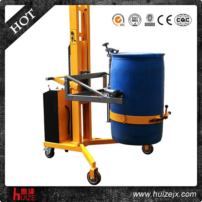半電動油桶車（直角腿，夾鐵桶翻轉(zhuǎn)）